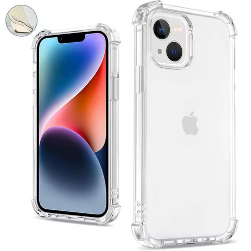Luxury shockproof clear phone - shockproof,