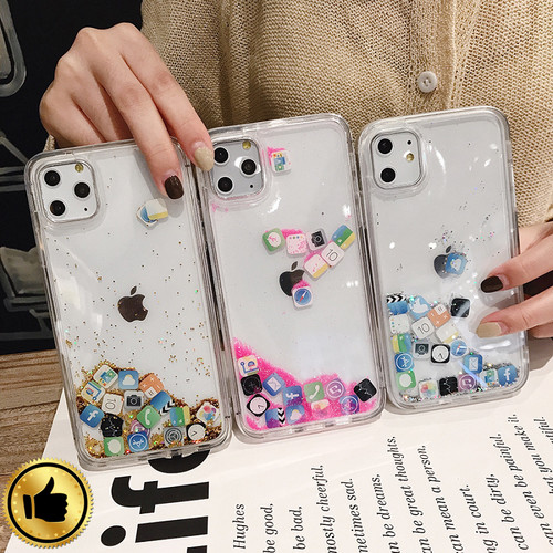 Liquid apps glitter - liquid, case