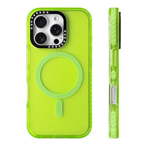 Fluorescent green laser case - green,