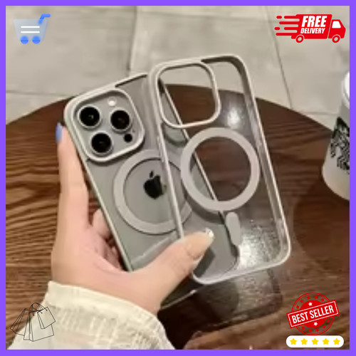 Clear magnetic phone case - case, for
