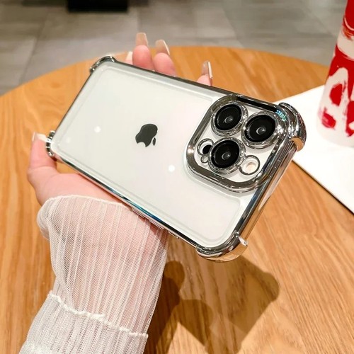 Electroplated clear case for - electroplated,