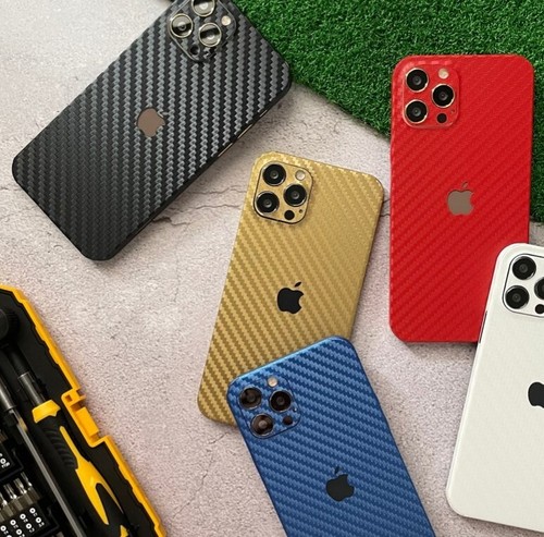 Iphone skin wrap carbon - wrap,