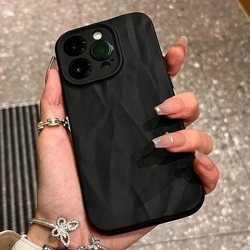 Soft fold pattern case - pattern, apple