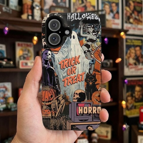Retro halloween collage - retro,