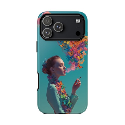 Phone ink butterflies - ink,