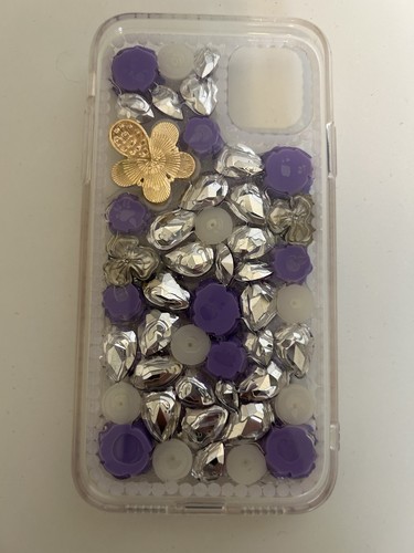Iphone stone purple case - 11,