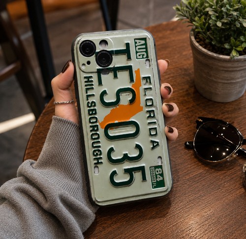 Retro vintage license plate - vintage,