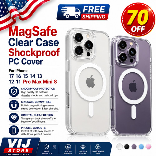 Magsafe magnetic clear case - magsafe,